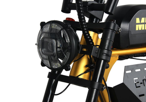 Bicicleta Eléctrica MINALBIKE X8 de 20 Pulgadas, Batería de Litio de 48V13Ah, Motor de Buje Trasero de 350W, Cuadro de Aleación de Aluminio de Alta Velocidad, Frenos de Disco - Product Image 2