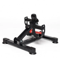 Pédale de musculation réglable à usage domestique et intérieur Mini équipement de fitness pour vélo de bureau avec écran LCD pour personnes âgées