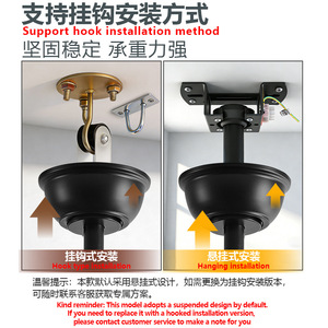 High Power Large Size <b>Ceiling</b> <b>Fan</b> Ac Motor Industrial <b>Fan</b> For Workshop Gym - Product Image 4