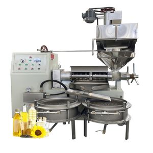 Presse à huile à vis de grande capacité Presse à huile d'arachide avec moteur diesel Presse à huile de colza automatique - Product Image 2