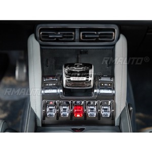 สำหรับ BYD Leopard 5 Leopard 8 Shark 6 คริสตัล เกียร์ เลอเวอร์ แผงครอบหัวเกียร์ ฝาครอบคอนโซลกลาง ชิ้นส่วนตกแต่งภายนอก - Product Image 4