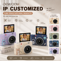 Caméra numérique IP personnalisée 1080P 180 °   Caméra Vlog à Écran Rotatif avec Zoom 16X et Mise au Point Automatique, Personnalisation du Logo, Emballage, Couleur de la Coque, Interface Utilisateur, OEM