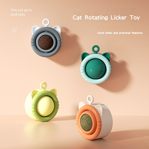 Palline Multifunzionali Sostituibili per Gatti: Aiutano la Digestione, Puliscono i Denti, Rotanti, con Erba Gatta, Design Cartone Animato - Product Image 2