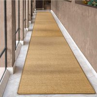 High Quality Wholesale Machine Made Seagrass Area Rug Modern Sisal Runner Carpet for Kitchen Floor Hallway Non-Slip PET FRIENDLY