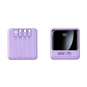 Banco de energía portátil de 10000mAh a precio de fábrica <span class=keywords><strong>con</strong></span> cable tipo C Estación de carga de panel solar para exteriores <span class=keywords><strong>con</strong></span> pantalla LED - Product Image 5