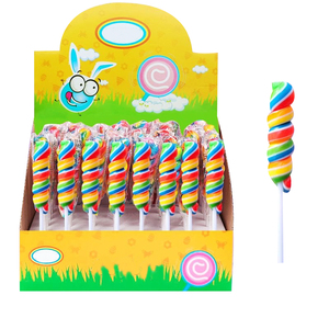 Bonbons de fête OEM géants multicolores Licorne Twist Pops - Product Image 2