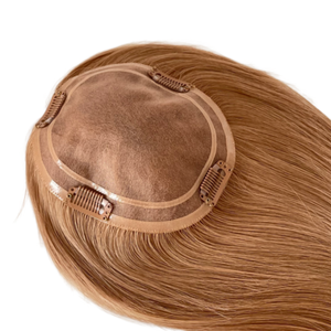 5.5''*6.5'' Mono Base Handmade Hair <b>Toupee</b> Pieces Virgin Human Hair for Women - Product Image 6