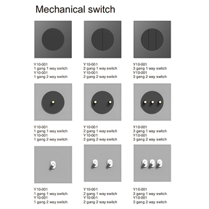 Interruttore Smart Home a Doppio Polo 3 Vie 4 Gang con Pannello Touch PC, WiFi, RF, Comando Vocale Google Alexa, 220V 10A Corrente Massima per Smart Life - Product Image 3