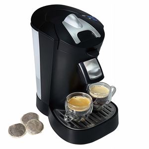 Deluxe Cappuccino Select Electric Single Serve Coffee Brewer Twist 60mm Soft Paper Pad Pod Coffee Plastic Hotel Household - Product Image 6
