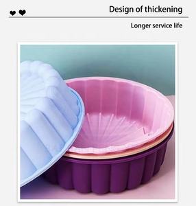 แม่พิม<span class=keywords><strong>พ</strong></span>์เค้กมูสทรงดอกทานตะวัน แม่พิม<span class=keywords><strong>พ</strong></span>์เค้กทรงกลมแบบจีบ อุปกรณ์อบขนม - แม่พิม<span class=keywords><strong>พ</strong></span>์ซิลิโคนสำหรับใช้ในครัวเรือนสำหรับการอบและนึ่ง - Product Image 6