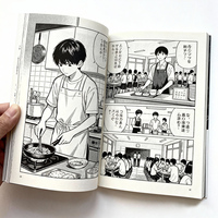 Livres de bandes dessinées manga de haute qualité, reliés en couverture rigide avec reliure parfaite, pelliculage et papier d'art