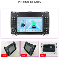 Radio Estéreo para Auto Android 2DIN para Mercedes Benz Clase B B200 W169 W245 Viano Vito W639 Sprinter W906 Carplay BT 2004-2012