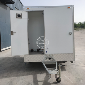 모바일 화장실 트레일러 고급 환기 편안한 디자인 화장실 트레일러 유리 섬유 유리 섬유 휴대용 화장실 - Product Image 4