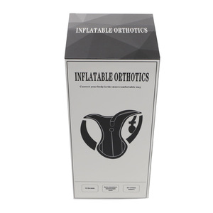 Ceinture de correction de posture gonflable noire réglable pour étudiants et adultes – Dispositif de redressement du dos et de correction de la colonne vertébrale - Product Image 3