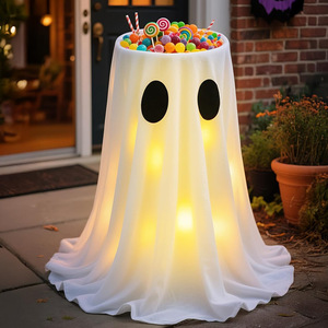 New candy bowl <b>rack</b> ghost ornament outdoor door decoration ornament Halloween event scene decoration - Product Image 4