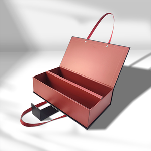 Caja de Regalo Magnética de Cartón con Solapa Rígida, Empaque de Papel con Materiales Reciclados y Logotipo Personalizado - Product Image 3