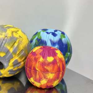 Игрушка-мяч для животных из ЭВА, 5 см, прочная, неразрушимая, экологичная, классический стиль, для жевания, тренировок, игр и использования в помещении - Product Image 2