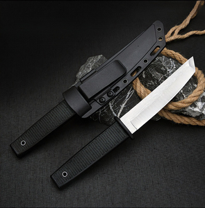 Couteau à fruits EDC 3CR13 de haute qualité disponible en OEM, couteau à lame fixe de style <span class=keywords><strong>suisse</strong></span> pour la chasse en plein air et la découpe de viande avec étui - Product Image 2