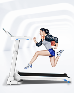 Comfortable Unisex <strong>Customized</strong> Logo Treadmill Professional Durable Home Electric Carton Foldable Plastic White <strong>Exercise</strong> <strong>Program</strong> - Product Image 5