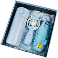 Coffrets cadeaux Winnel pour anniversaire, Noël, ventilateur, parapluie, gobelet isotherme, serviette, pour hommes, femmes, filles, dames, idées de cadeaux pour maman