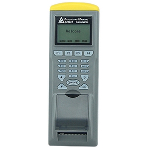 เครื่องวัดอุณหภูมิเซ็นเซอร์ชนิด AZ9881 K เครื่องบันทึกข้อมูลที่มีช่วงอุณหภูมิของเครื่องพิมพ์-200 ~ 1370C/-328 ~ 2498F - Product Image 1