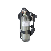 Pompier Contenu Appareil Respiratoire SCBA Masque Complet Air Cylindre Équipement De Sauvetage Portable Pression Respirateur Sécurité