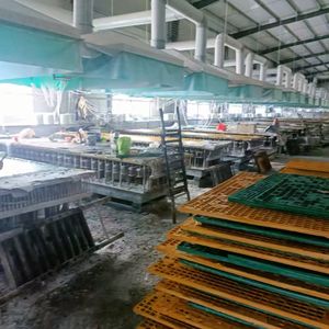 Grille en FRP pour sol Pigeon 19*19 38*38mm, plateforme, passerelle, couverture de tranchée, grille en FRP concave, découpe lisse - Product Image 6