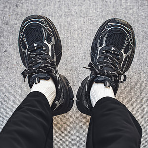 <strong>2026</strong> New Plus Size Men's Thick Soled Anti slip and Height Increasing Running Sports Outdoor Fashionable <strong>Basketball</strong> Men's <strong>Shoes</strong> - Product Image 4