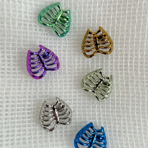 Calendo Astm F136 Titanium Oorbel Piercing Sieraden Hart Skelet Ribben Intern Schroefdraad Titanium Labret Lichaam Sieraden Einde - Product Image 5