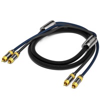 Câble audio Lotus 2rca mâle à mâle Câble Rca haute qualité TV Lecteur CD Amplificateur de puissance Câble audio 2rca