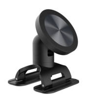 Support magnétique portable N52 pour voiture et bureau, rotation à 360° °   Support rotatif réglable pour une conduite mains libres sécurisée