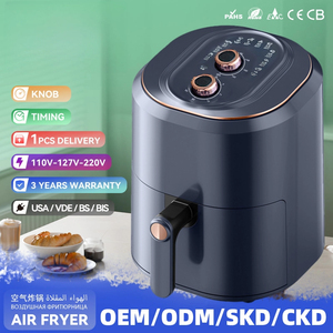 7L Công suất kỹ thuật số LCD hiển thị hơi nước điện Nồi chiên không khí lò thiết kế hiện đại không có dầu chiên thiết bị nhà bếp núm hộ gia đình - Product Image 4