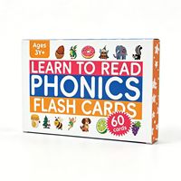Cartes flash éducatives personnalisables, imperméables, avec film double face, coins entièrement arrondis, cartes flash comportementales et cognitives