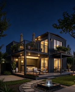 Chambres à coucher, maisons conteneurs, maisons préfabriquées portables, mini-maisons préfabriquées, maison modulaire de luxe en conteneur avec restaurant - Product Image 2