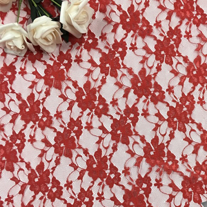 Tissu en dentelle de pivoine en nylon LS172, respirant, non élastique, jacquard, tulle pour textile de maison, rideaux et moustiquaires - Product Image 2