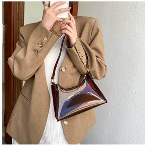 Phụ Nữ Của Chất Lượng Cao PVC Túi Xách Thạch Trong Suốt Túi Với Hai Tay Cầm Mở Đóng Cửa Vai Túi Thời Trang Phong Cách Đơn Giản - Product Image 4