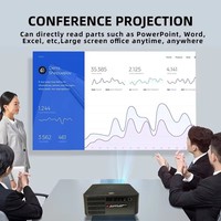 Mini projecteur intelligent Y3PRO de haute qualité, Android portable, 4k, projecteur multimédia, Full HD, LED, LCD, cinéma maison