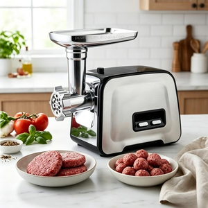 Hachoir <span class=keywords><strong>à</strong></span> viande industriel multifonctionnel, accessoire de bureau, base antidérapante, engrenages et boîte de vitesses en plastique, hachoir <span class=keywords><strong>à</strong></span> viande <span class=keywords><strong>électrique</strong></span> - Product Image 5