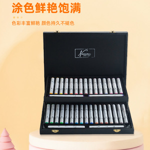 Juego de arte Chiyuan de 105 piezas, bolígrafos de acuarela, crayones, marcadores, pinceles para estudiantes, niños, suministros de dibujo y pintura - Product Image 3