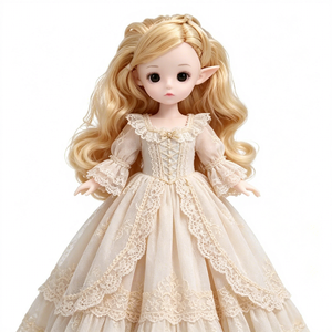 Bambole BJD in Resina PVC 16cm con 13 Articolazioni Mobili 1/12, Set di Vestiti e Trucco Fatti a Mano, Giocattolo di Bellezza per Ragazze - Product Image 1