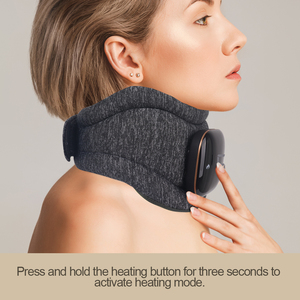 Enveloppe de massage chauffante et vibrante pour le cou, rechargeable, 3 niveaux de chauffage, arrêt automatique, idéal pour <span class=keywords><strong>les</strong></span> employés de bureau et <span class=keywords><strong>les</strong></span> personnes souffrant de maux de cou - Product Image 2