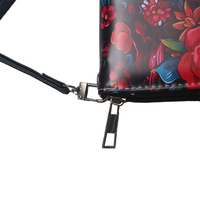 Dompet Panjang Kartun Mewah Desainer Terlaris dengan Kantong Resleting Ganda, Tempat Kartu Kredit, Klip, Ukuran Besar, Unisex, Merk Ternama