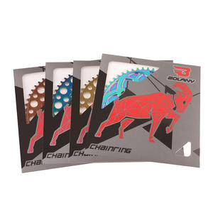 Juego de bielas BULLETIN de aleación de aluminio hueco 52-36T para bicicleta - Product Image 5