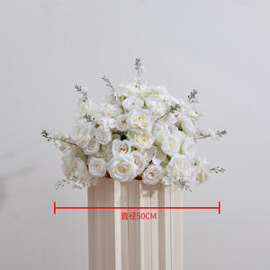 Vente en gros fleurs <span class=keywords><strong>de</strong></span> base candélabres Babybreath blanches pour décor <span class=keywords><strong>de</strong></span> <span class=keywords><strong>centre</strong></span> <span class=keywords><strong>de</strong></span> <span class=keywords><strong>table</strong></span> - Product Image 6