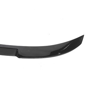 Bmw F30 Rear Spoiler <b>Black</b> Abs <b>Wing</b> Shaped Trunk Lip 3m Tape Installation - Product Image 4