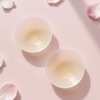 Cache-tétons en silicone OEM/ODM, vente en gros d'usine, cache-tétons invisibles pour femme, forme ronde, sexy, 7/8/10 cm, cache-tétons adhésifs