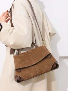 Sac à main pour femme, nouveau modèle automne-hiver, sac en cuir mat, design de niche pour femme, sac à bandoulière, sac de travail - Product Image 3