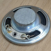 Altavoz Acústico Kingwei de 40 mm, 4 Ohmios, 3 W de Potencia, Diseño de Marco Metálico para Sistemas de Alarma/Seguridad, 93 dB SPL
