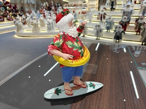 Decorazione Natalizia <span class=keywords><strong>Babbo</strong></span> <span class=keywords><strong>Natale</strong></span> 12 Pollici in Poliestere e Tessuto, Figurina Personalizzata Non Tossica, Durevole ed Ecologica - Product Image 6