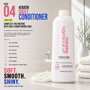 YOGI CARE 1000ml Shampooing Quotidien à la Kératine Sans Silicone Lissant pour Cheveux – Fabricant - Product Image 5